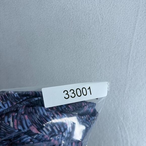 Callaway Polo Shirt Men's Small Blue Pink Geometric Swing Tech Crystal Mountain - Picture 11 of 11